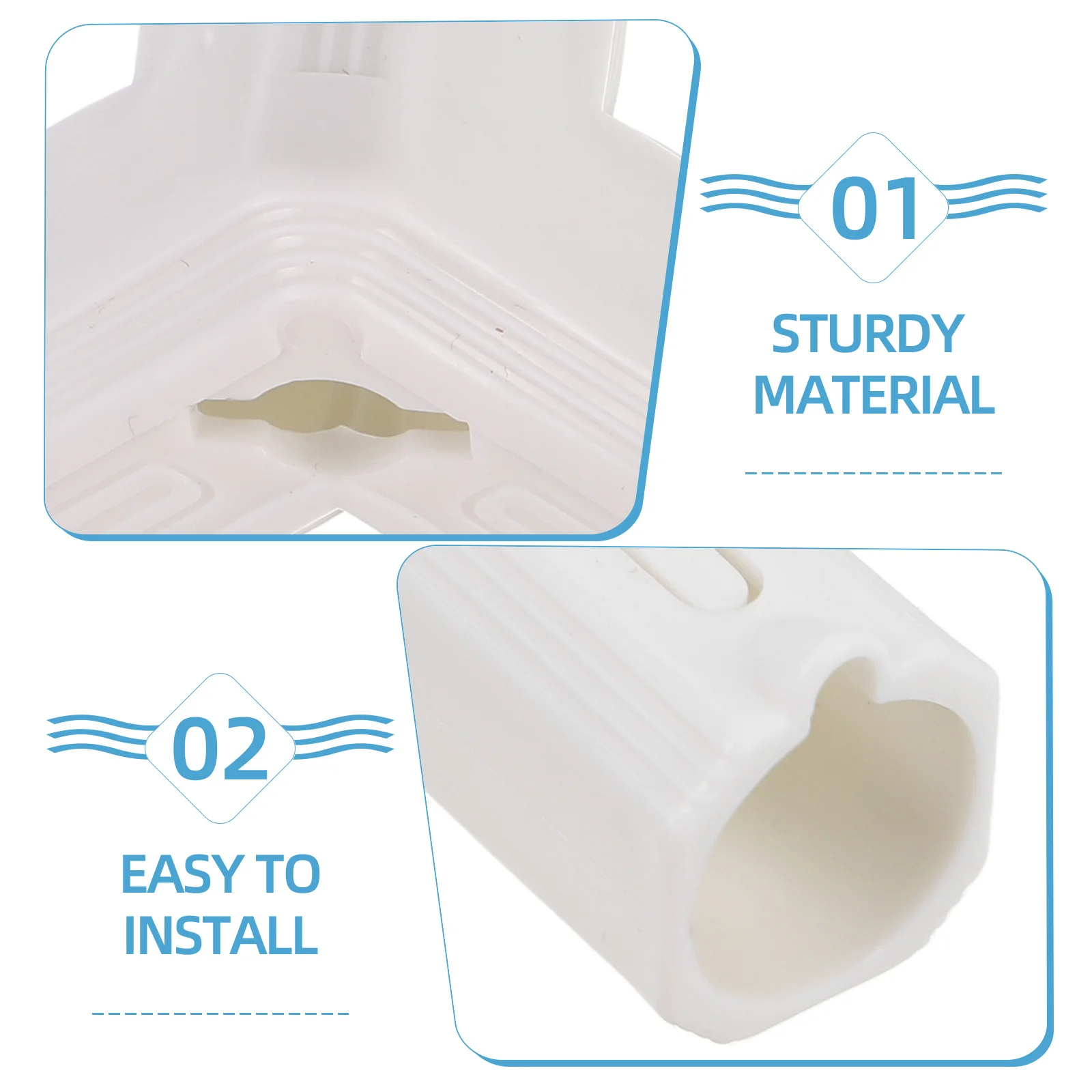 4 pezzi connettori per box connettore a T di ricambio per cortile da gioco per bambini parti di estensione per recinzione di sicurezza interna box robusto in plastica