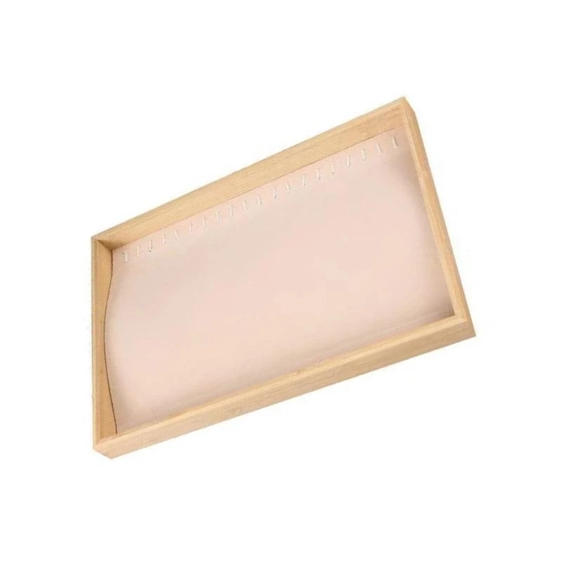 

Solid Jewelry Display Tray Stackable Necklace Pendant Drawer Gift