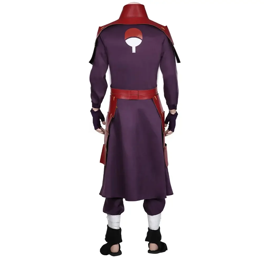 Uchiha Madara Cosplay Kostuum Top Broek Outfits Halloween Carnaval Pak