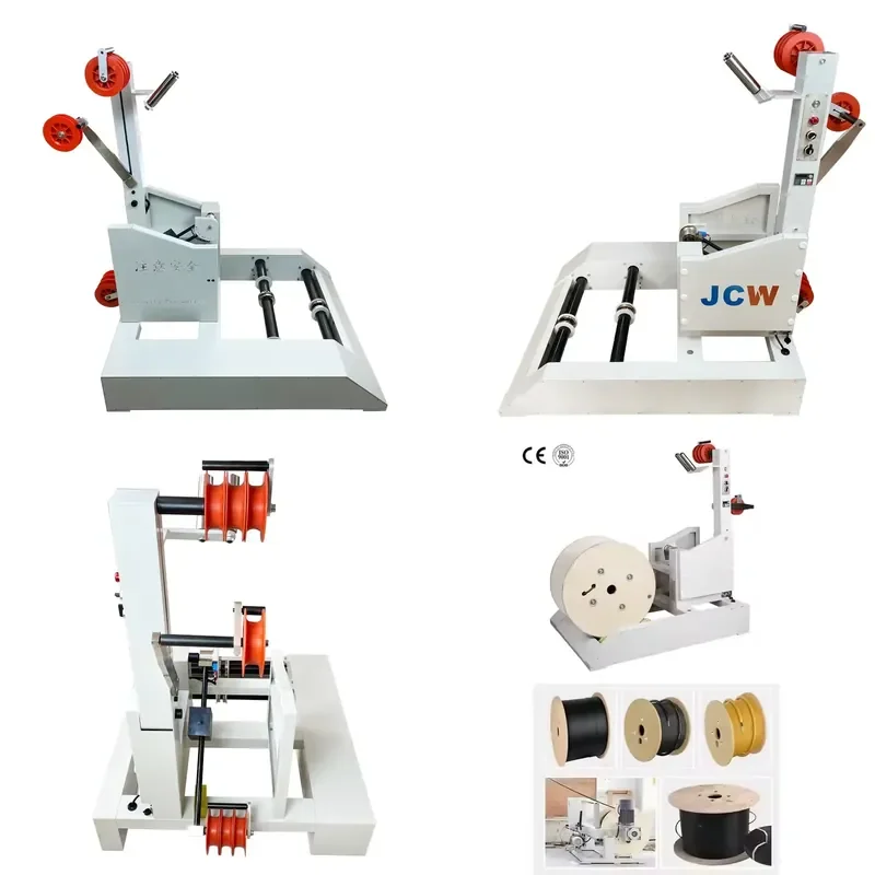 for JCW-WP13 Automatic Cable Pay-off Wire Feeder Machine for Cutting Wire Prefeeding and Deposit Machine Max