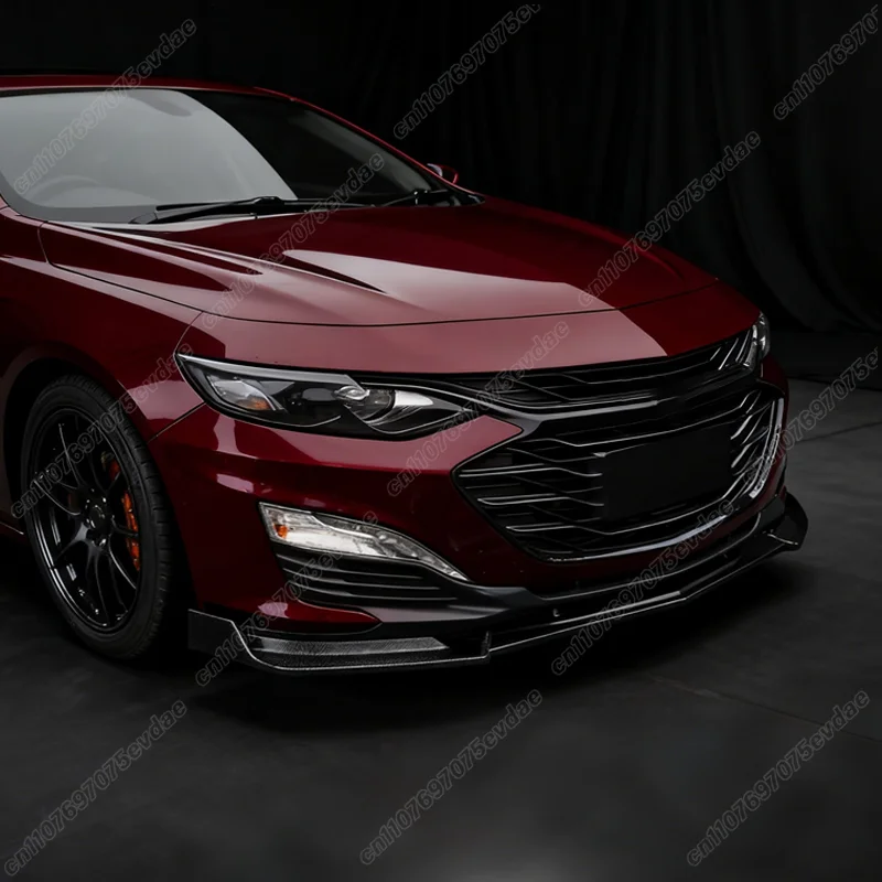 For Chevrolet Malibu XL 2016 2017 2018 2019 2020 2021 2022 Sport Style Front Bumper Splitter Lip Exterior Accessories BodyKits