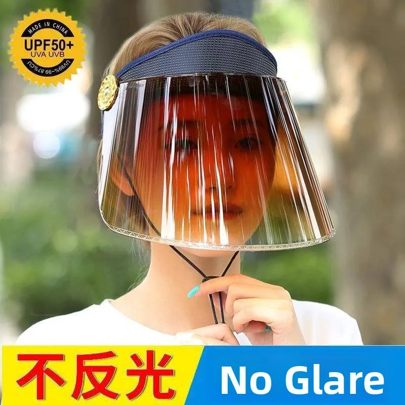 

Unisex Sun Protection Hat UV Protection Large Brim Hat Casual Summer Hat Welding Bike Riding Face Covering Hat