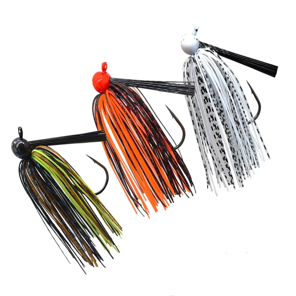 Mycena 12G/16G 축구 지그 스피너 미끼 Weedless Jig Chatter 미끼 낚시 루어 Chatterbait Wobbler For Bass Fishing Tackle