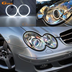 For Mercedes Benz C CLASS W203 C230 C320 C350 C55 C32 2001-2007 Xenon Headlight Excellent Ultra Bright CCFL Angel Eyes Halo Ring