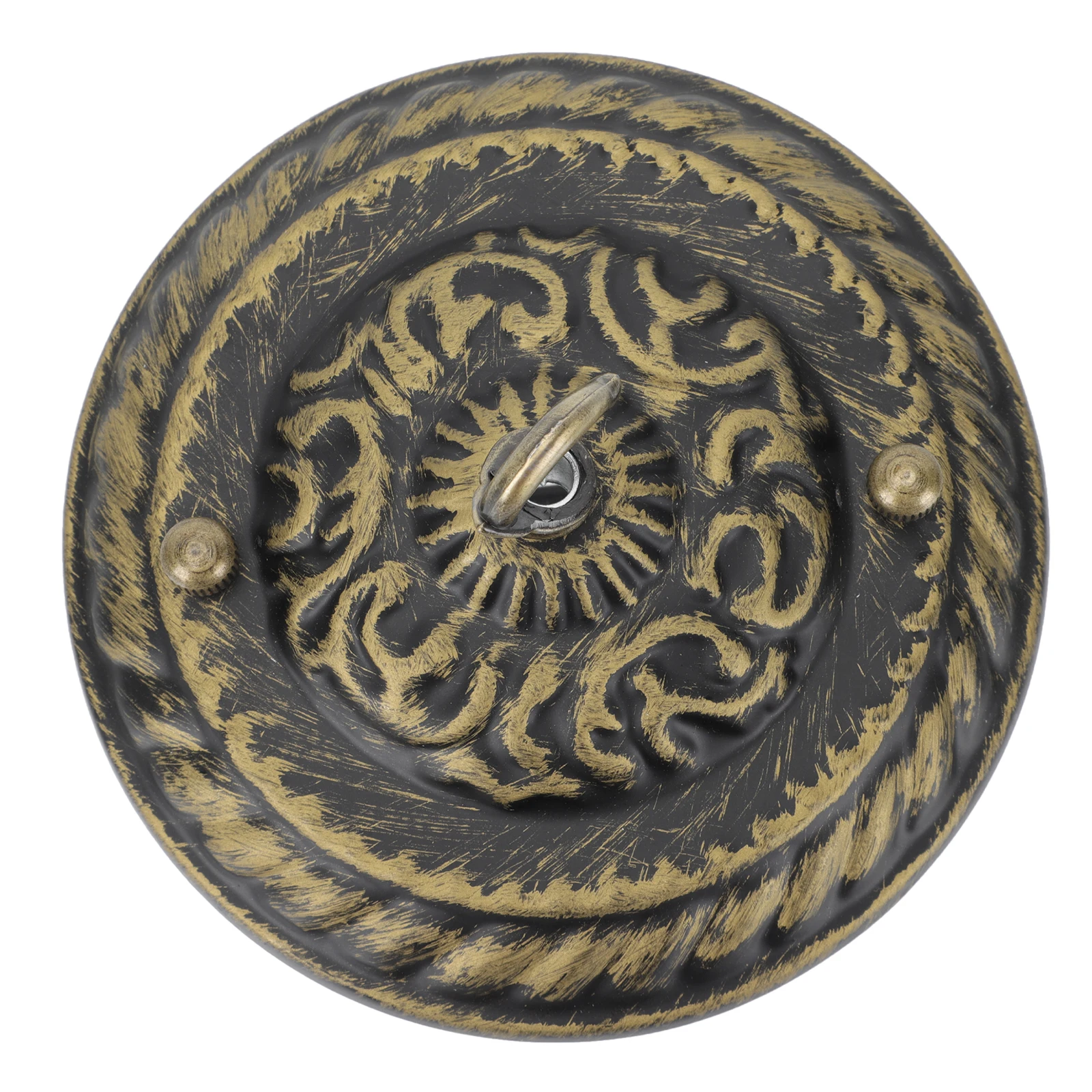 

2Pcs Vintage Chandelier Ceiling Plates Creative Durable Design for Indoor Lighting Restaurants Bars Practical Pendant Light