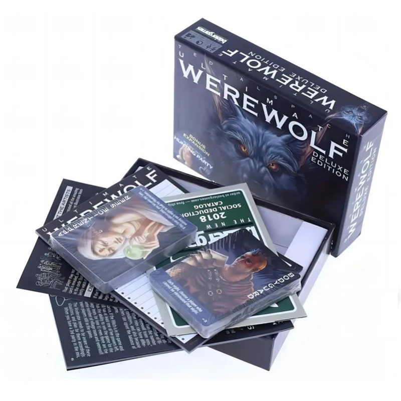 English Version Of One Night Ultimate Werewolf Alien Board Game