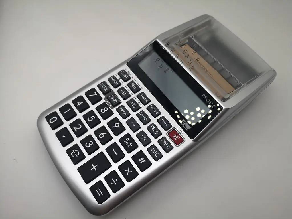 New original for P1-DTSC ink wheel monochrome printing calculator, portable computer printer P1 DTSC calculator printer