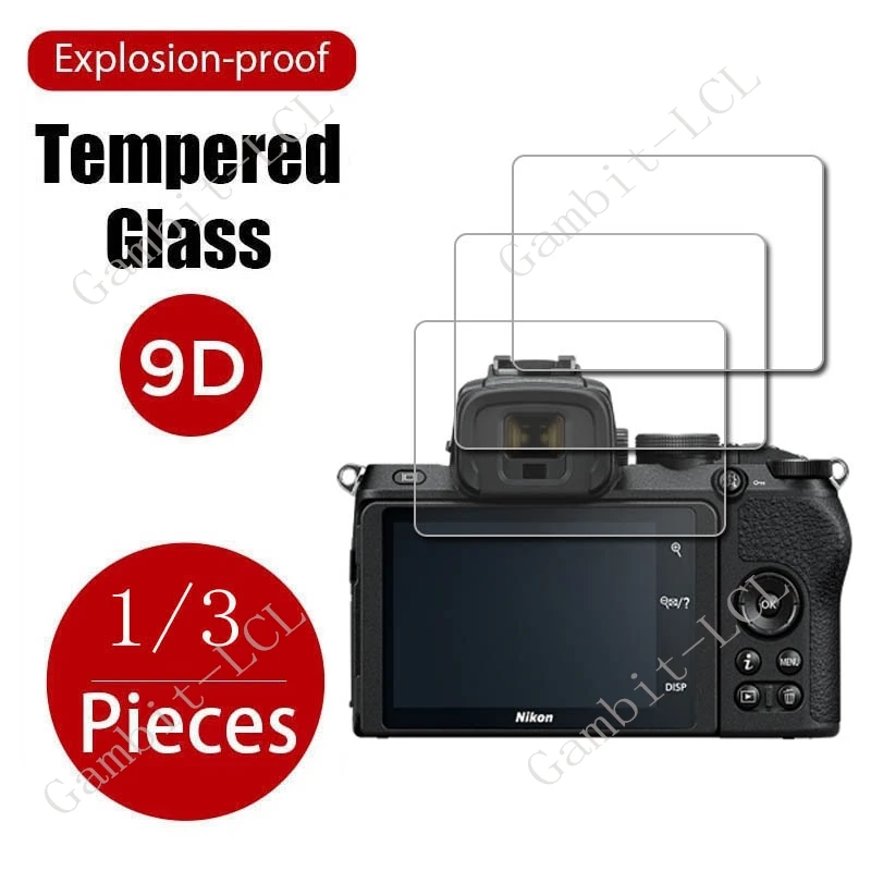 1/3 шт. защитная пленка из закаленного стекла для экрана камеры Nikon D7000 D700 D300 D5300 D5500 D5300 D5600 D3200 D3400 D3500