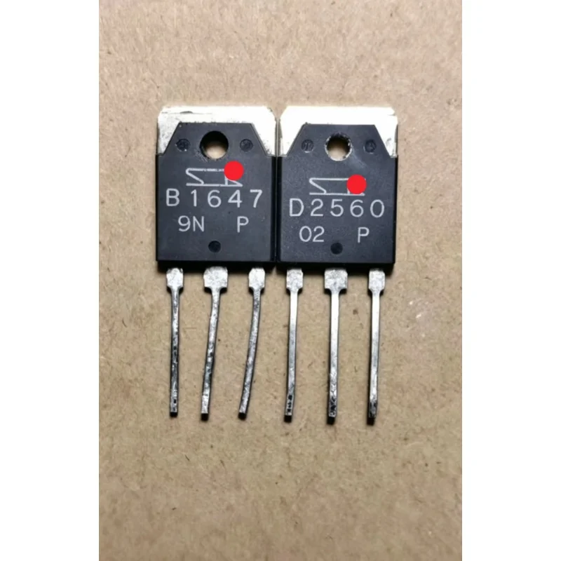5Pcs Original Disassembled B1624 D2493 B1647 D2560 B1649 D2562 2Sb1624 2Sd2493 2Sb1647 2Sd2560 2Sb1649 2Sd2562 Audio Amplifier Paired Transistors