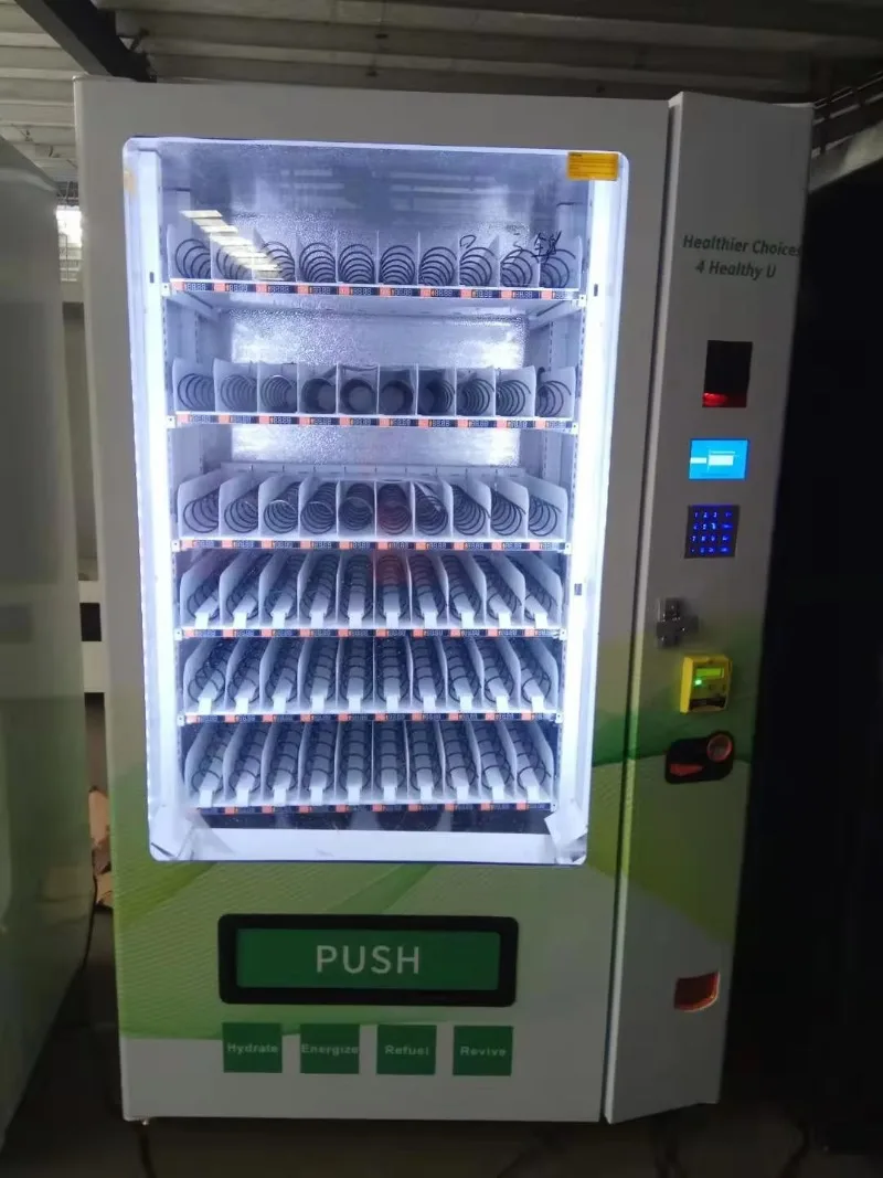 Automatic Snack Vending Machine Self Service Retail Kiosk Smart Payment Commercial Business Solution