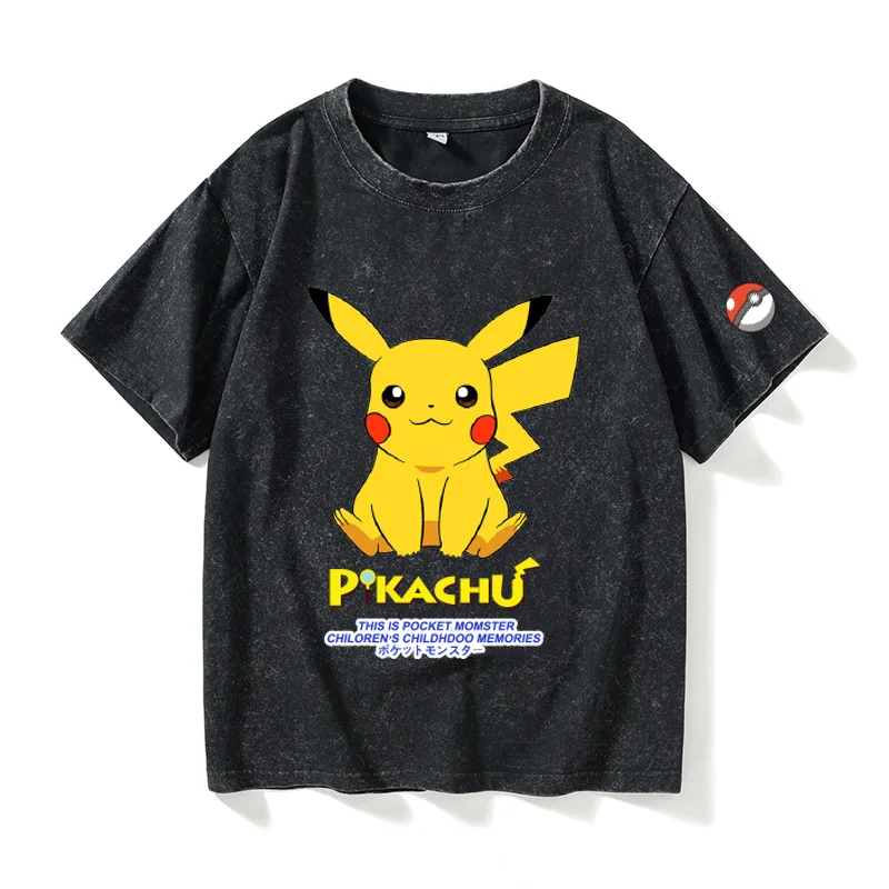 

Повседневная футболка с круглым вырезом и коротким рукавом для мужчин и женщин, японский стиль, из хлопка Geppi Du Fat Du