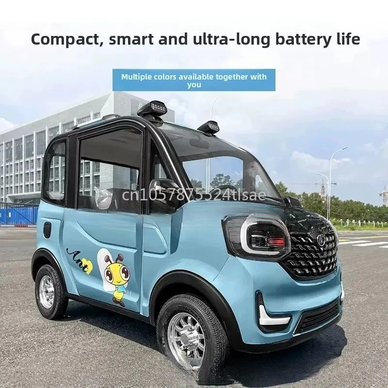 

Household Scooter New Energy Adult Oil and Electricity Dual-purpose Small 4-wheel Battery Car Transportation Method: Sea Freight