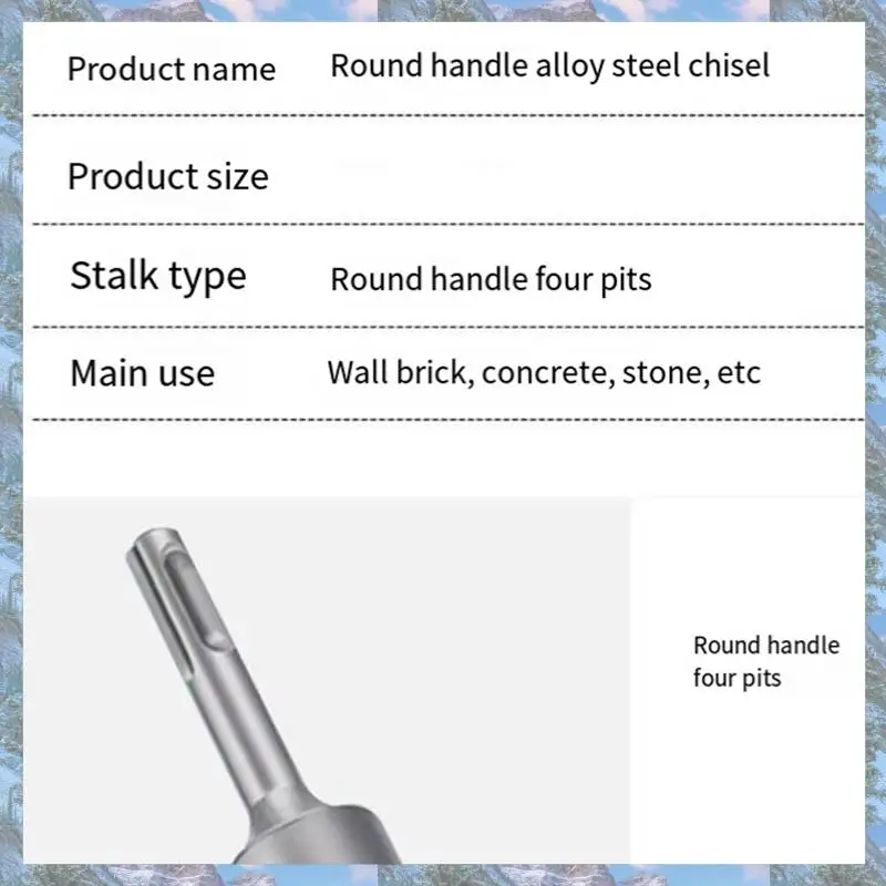 

Flash Trend SDS Plus Ground Rod Driver Heavy Duty Grounding Rod Steel Drill Bit Driver For Electric Hammer