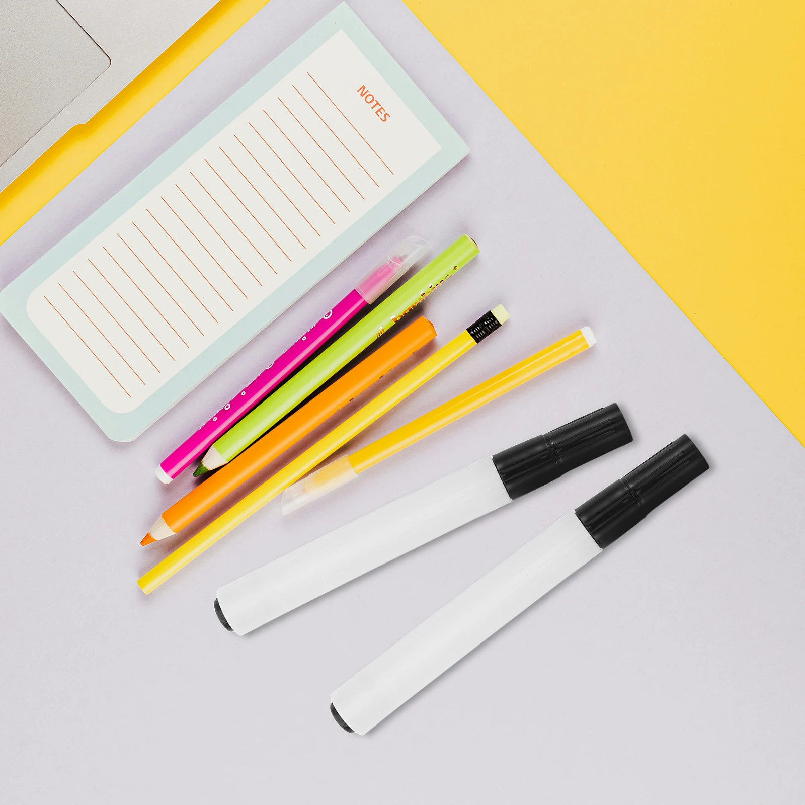 

10pcs Refillable Blackboard Pen Erasable Whiteboard Markers Fine Tip For Kids School Art Supplies Dry Erase Writing On Glass