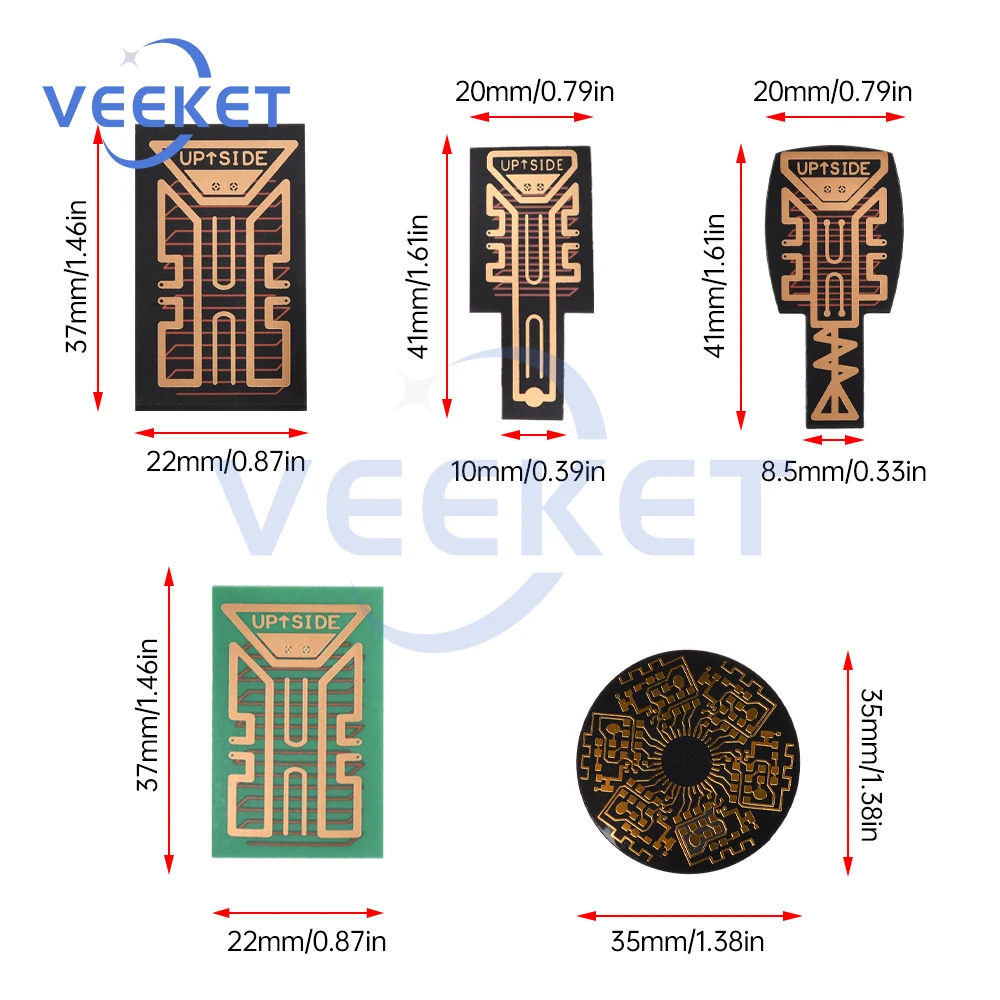 5 Stuks Draagbare Mobiele Telefoon Signaalverbetering Sticker Signaalversterker Sp-9Pro/Sp-11Pro/Sp-12/Sp-13Pro/Sp-18