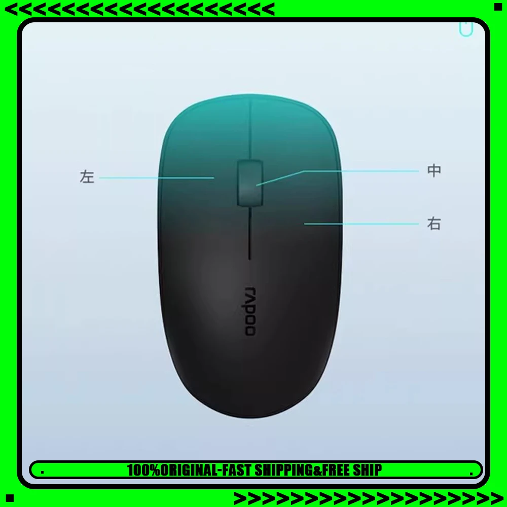 

Беспроводная мышь Rapoo M200G, три режима, чип с низким энергопотреблением, оптический сенсор PixArt PAW3220, мышь с низкой задержкой, бесшумная, легкая, для геймеров