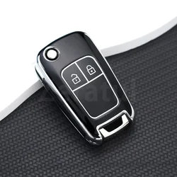 Shell Fob for Chevrolet Cruze Aveo Trax Sail Malibu Captiva Opel Vauxhall Astra J Corsa Insignia Mokka TPU Car Key Case Cover