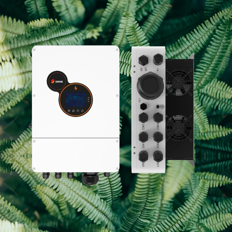 Hybrid Solar Inverter 48v/5.5kw 100A MPPT Tracker with Work without Battery Function for Household System