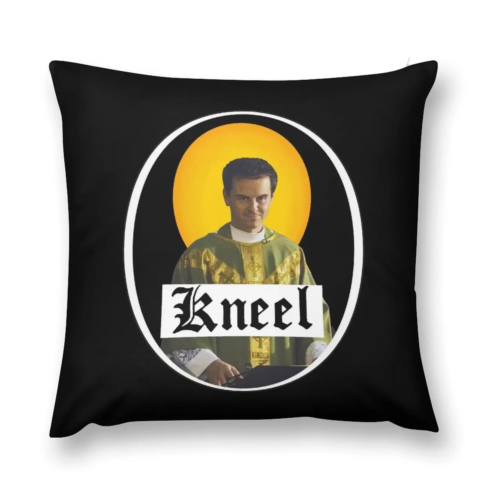 Fleabag sexy priest Throw Pillow Sofa Cushion Couch Pillows Pillows Aesthetic Rectangular Cushion Cover pillow