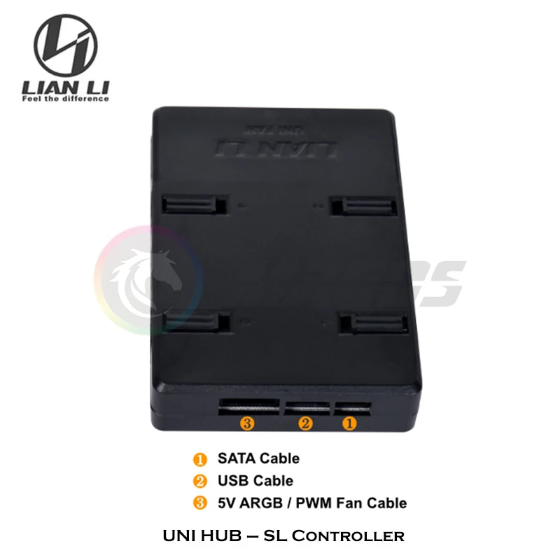 Lian Li SL 120 140 V1 Fan Controller, Uni Hub SL-Con Can Support Controling Up To 16 Fan