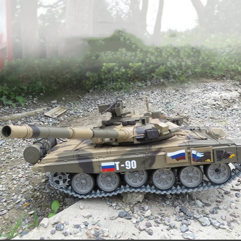 Henglong 1/16 Russische T.90 Hoofdgevechtstank Afstandsbediening Tanksimulatiemodel Offroad Klimmen Speelgoed 3938