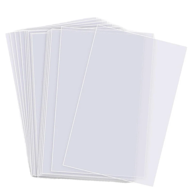 100/200pcs Card Sleeves 65x90mm Flat Mouth/Self Sealing Transparent Waterproof Collect for Star Chasing/Game Card Protection TMZ