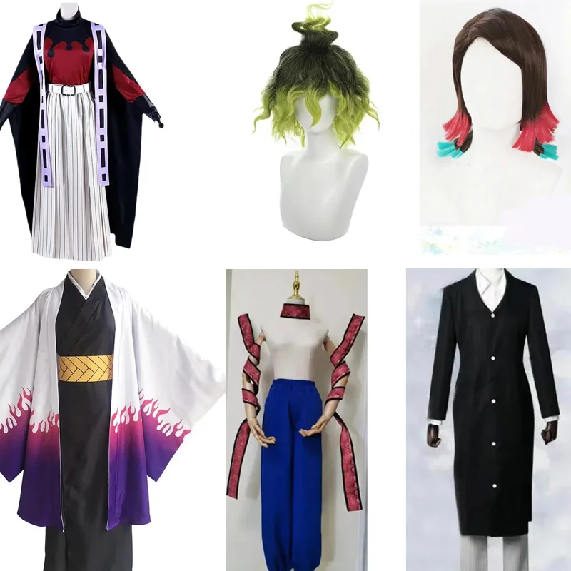 

Anime Demon Enmu Douma Giyuutarou Cosplay UbuyashikiKagaya Costume Clothing Tailor Made