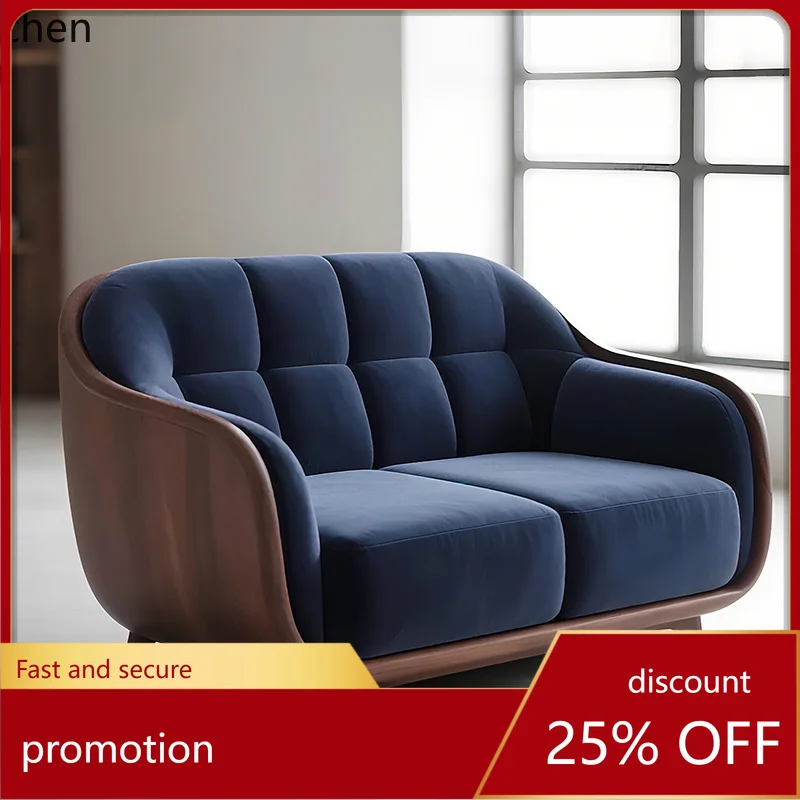 

Кресло ZML Modern Simple из черного ореха, легкое роскошное кресло для гостиной из массива дерева, для отдыха