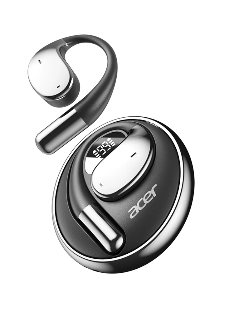 AliExpress Acer Ohr550 Open-Type Wireless Bluetooth Headphones, Ear-Hook Style, Dedicated for Sports, Running, and Cycling, with Heavy Bass, 3D Sound Effect, Noise Reduction for Calls, and Comfortable Wearing