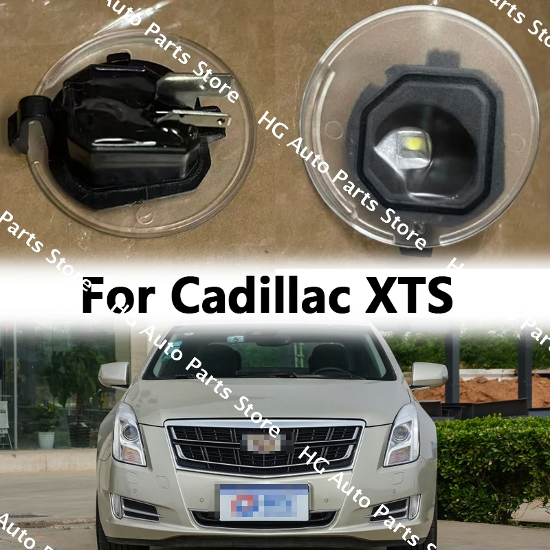 Для Cadillac XTS: Светодиодная подсветка зеркала заднего вида (левая и правая)