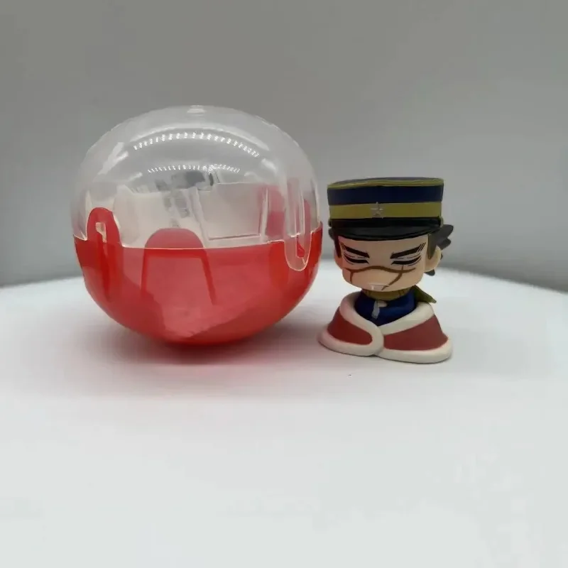 Original Stasto Gashapon Anime Cute Mini Golden Kamuy Sleep Doll Figurine Kawaii Action Figure Capsule Toys Gift
