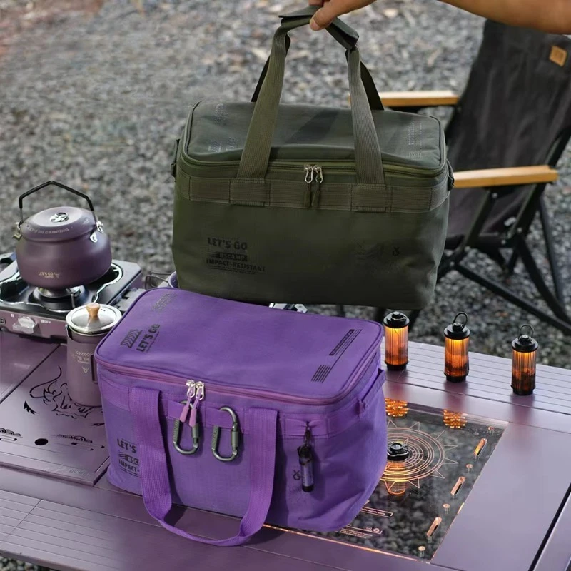 

Foldable Kitchen Kit For outdoor camping, with large capacity and tactical style