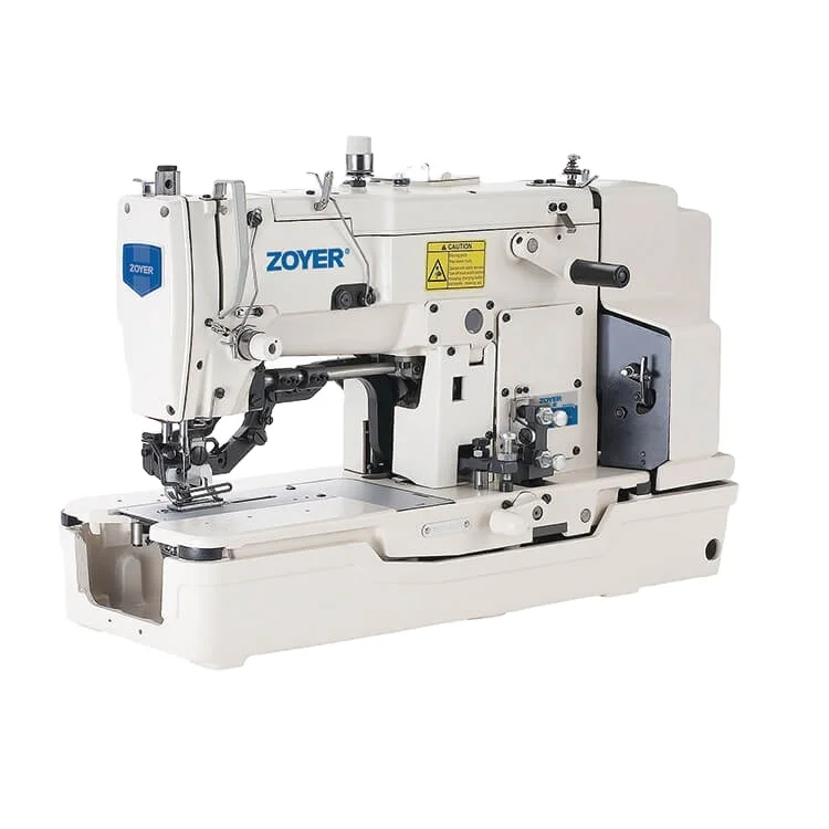 ZY781 Zoyer New Line Straight Button Holing for Light and Medium Weight Industrial Sewing Machine