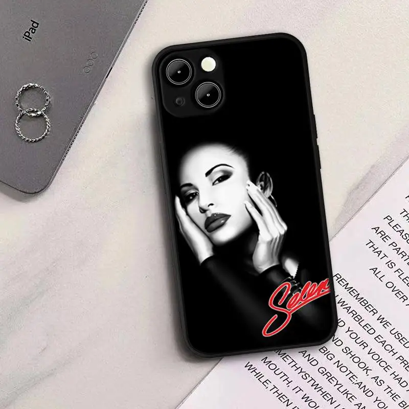 Selena Quintanilla Phone Case For iphone 13 12 11 Pro Max X XR XS Mini 7 8 6S plus 2020 se phone Full Coverage covers