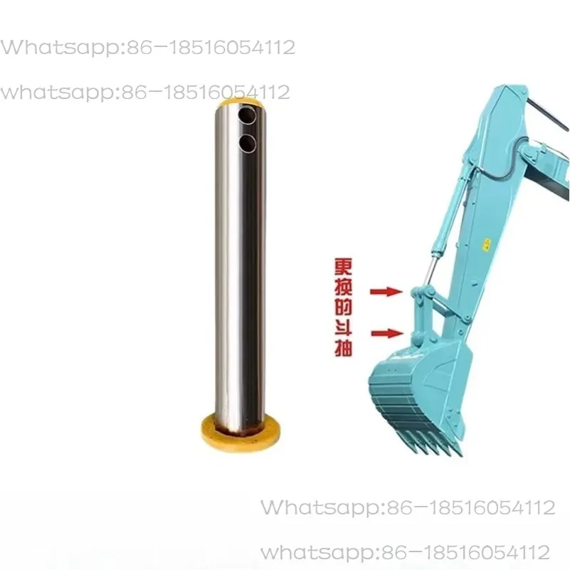 Excavator Bucket Shaft Pin Hook Machine Horse Head Bucket Pin 30-65MM Frequency Wear-resistant Quenching Shaft