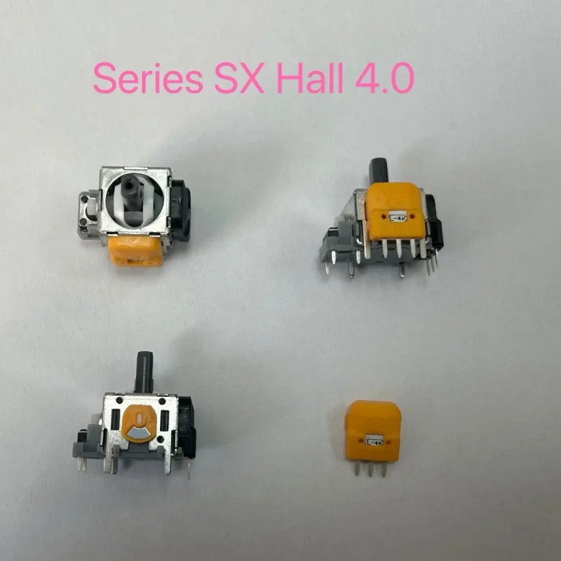 50 قطعة/الوحدة V4 4.0 نسخة ثلاثية الأبعاد قاعة تأثير عصا التحكم وحدة التناظرية عصا زر لسلسلة واحدة SX تحكم ThumbStick إصلاح