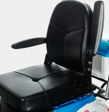 Patinete eléctrico chino para personas mayores, Scooter de movilidad para discapacitados, 1 asiento, portátil