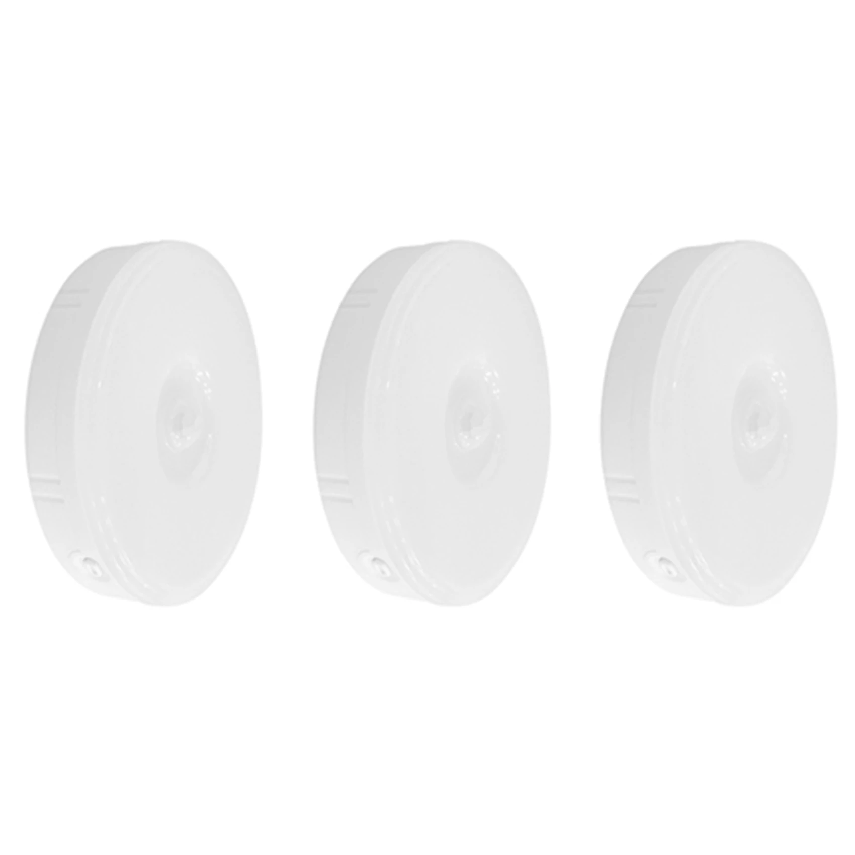 

BHTS-3X PIR датчик движения светодиодный ночник USB перезаряжаемый ночник с регулируемой яркостью для освещения шкафа беспроводной светильник для шкафа-белый