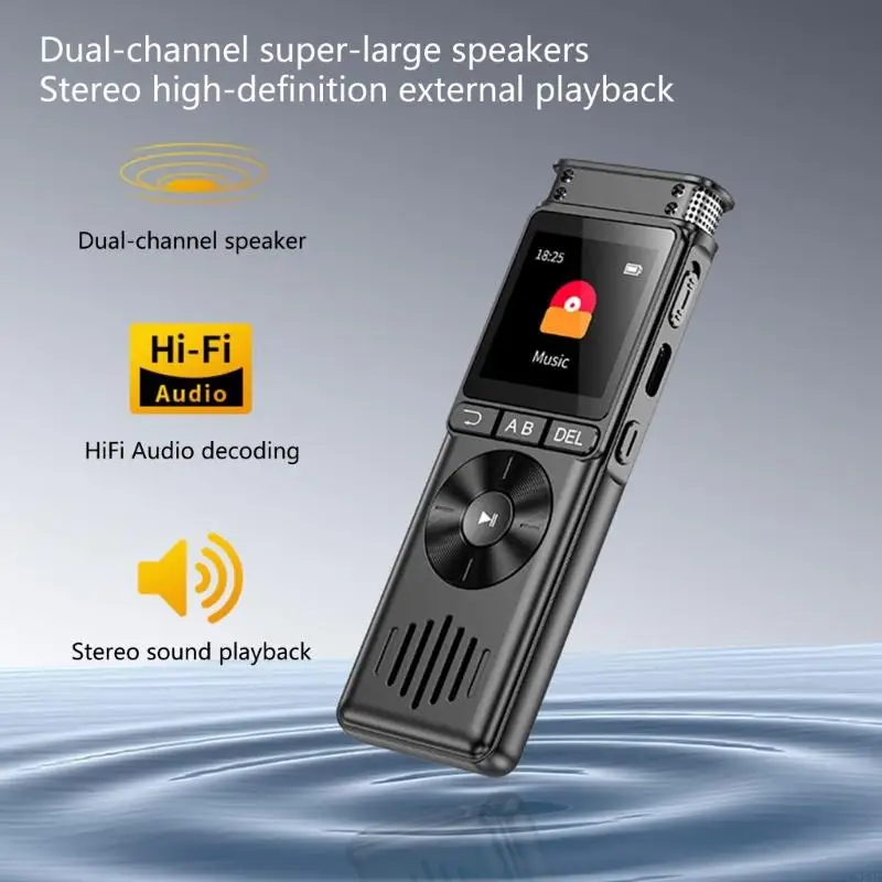 เครื่องบันทึกดิจิตอลความจุสูง 95af พร้อมเครื่องเล่นเพลง MP3 Playback ความเร็วที่ปรับได้