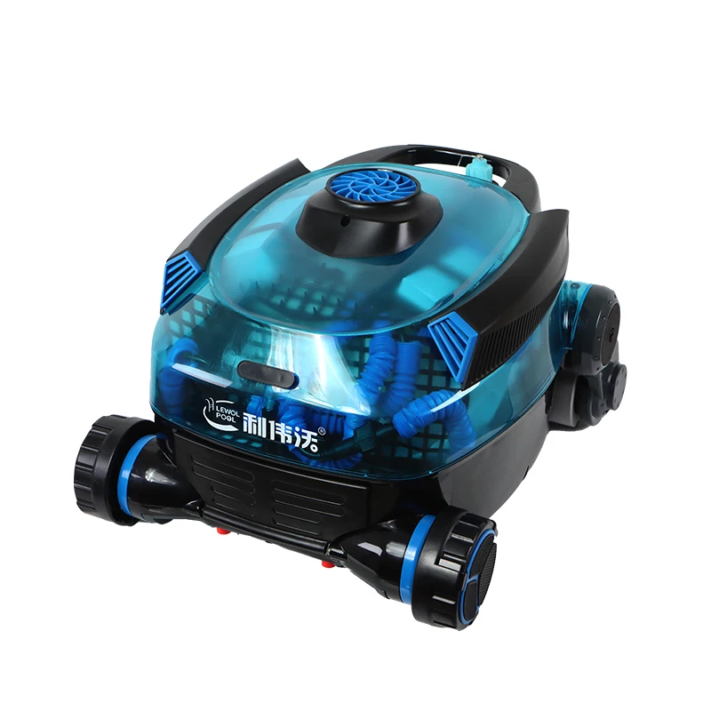 

Automatic Cordless Rechargeable Intelligent Pool Vacuum Robot with Wall-Climbing Function Submersible Swimming Pool Cleaner