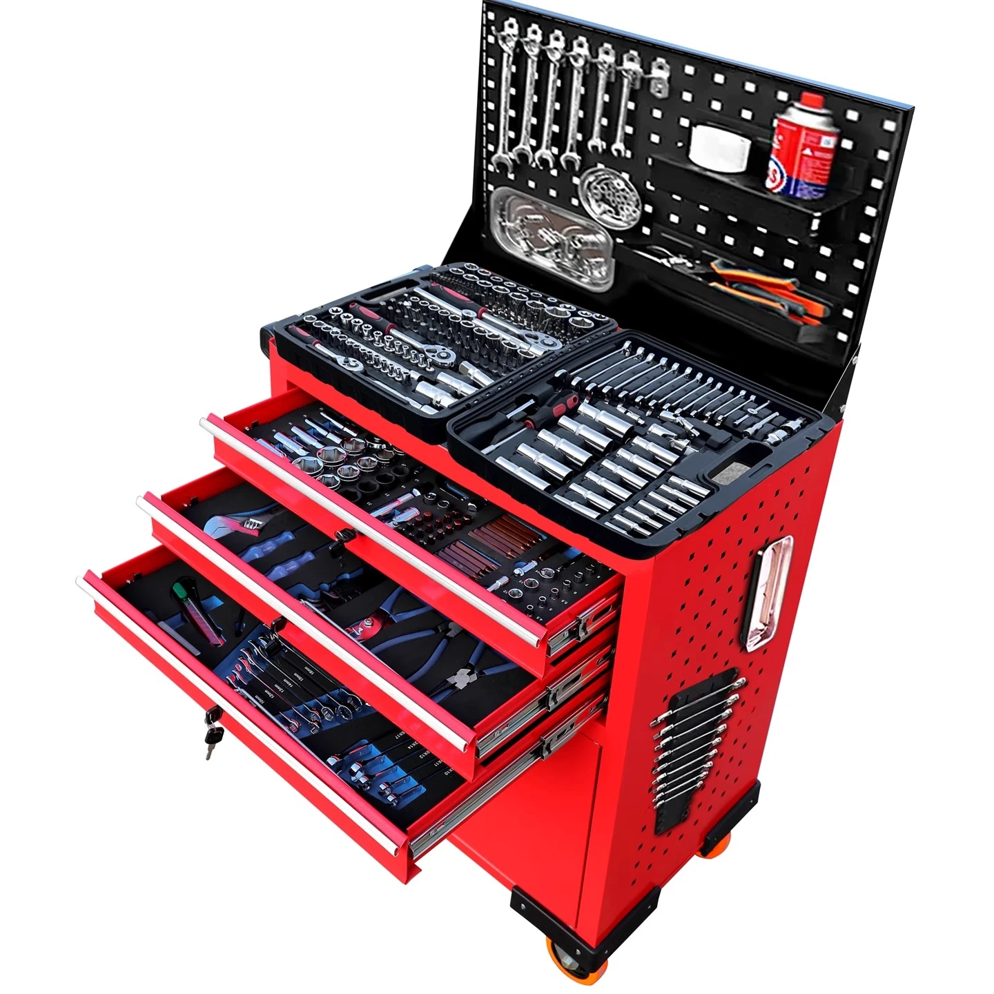 

Auto repair tool box Workshop cabinet Repair small trolley box Parts cabinet