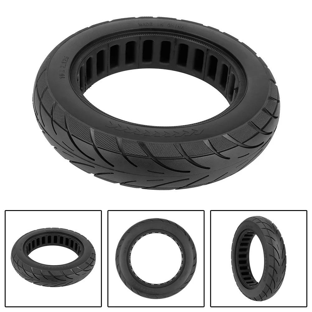 

10inch 10x2.125 Solid Tire For Ninebot F20 F25 F30 F40 Scooter Rubber Tyre Replace Parts Electric Scooter Accessories