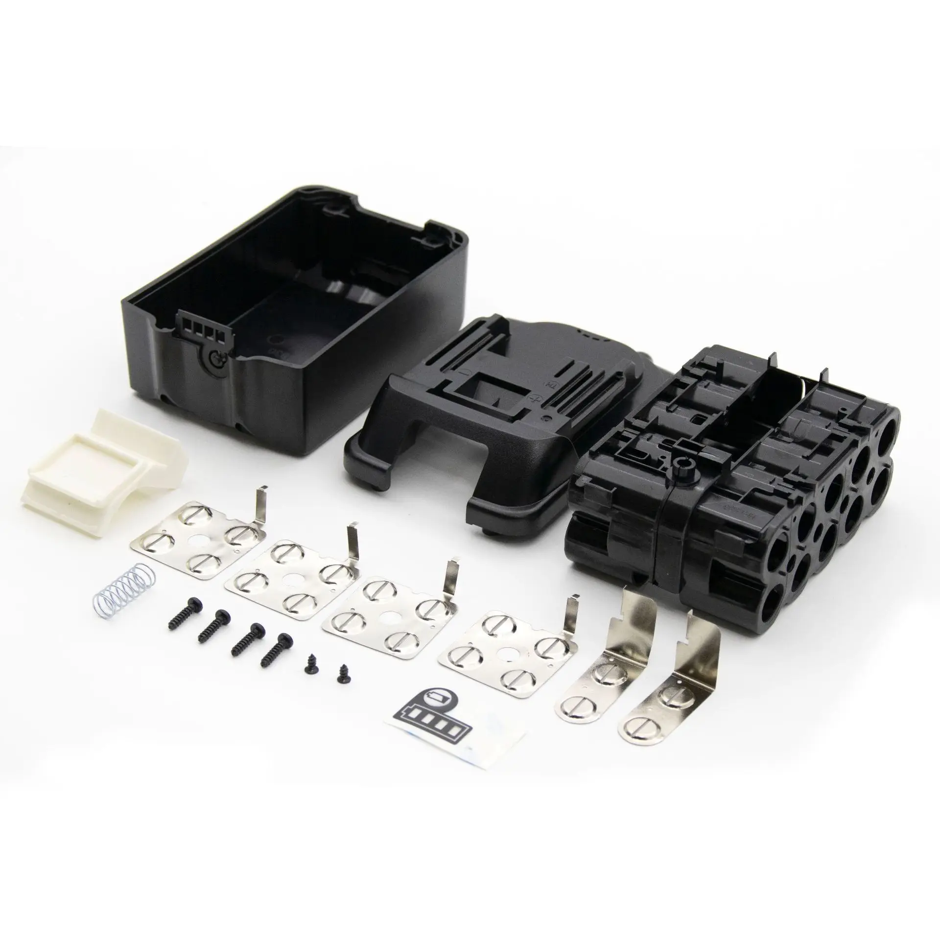 Imagem -03 - Bateria para Makita Placa de Circuito Pcb Indicador Led Ferramentas Elétricas 18650 18v Bl1850 Bl1830 Case Kit Novo