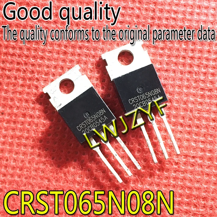 (1Pieces) New CRST065N08N 80A/85V TO-220 MOSFET Fast shipping