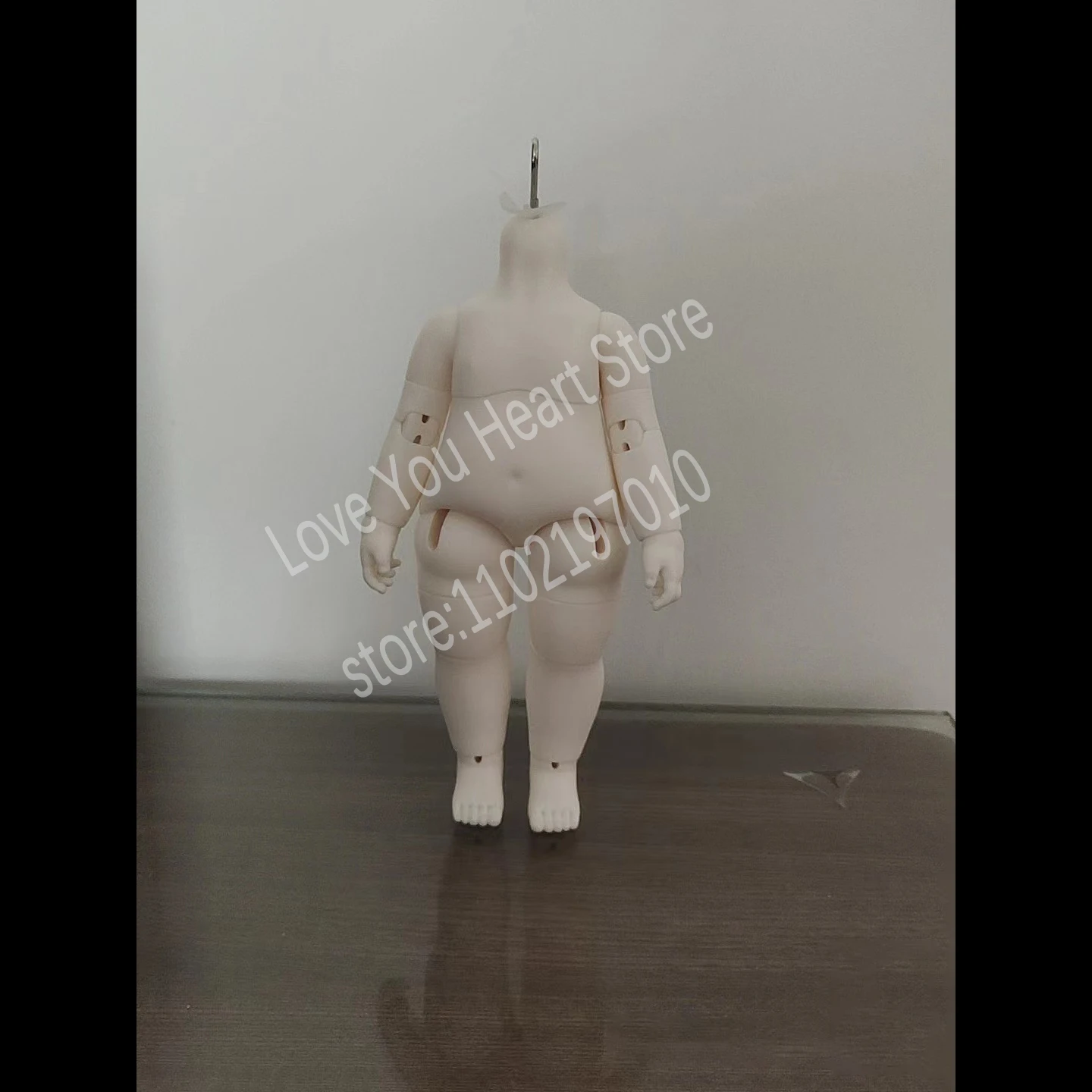 New 1/6 BJD Doll Body Resin Material Jointed Movable Body Lovely Body For 1/6 BJD Doll