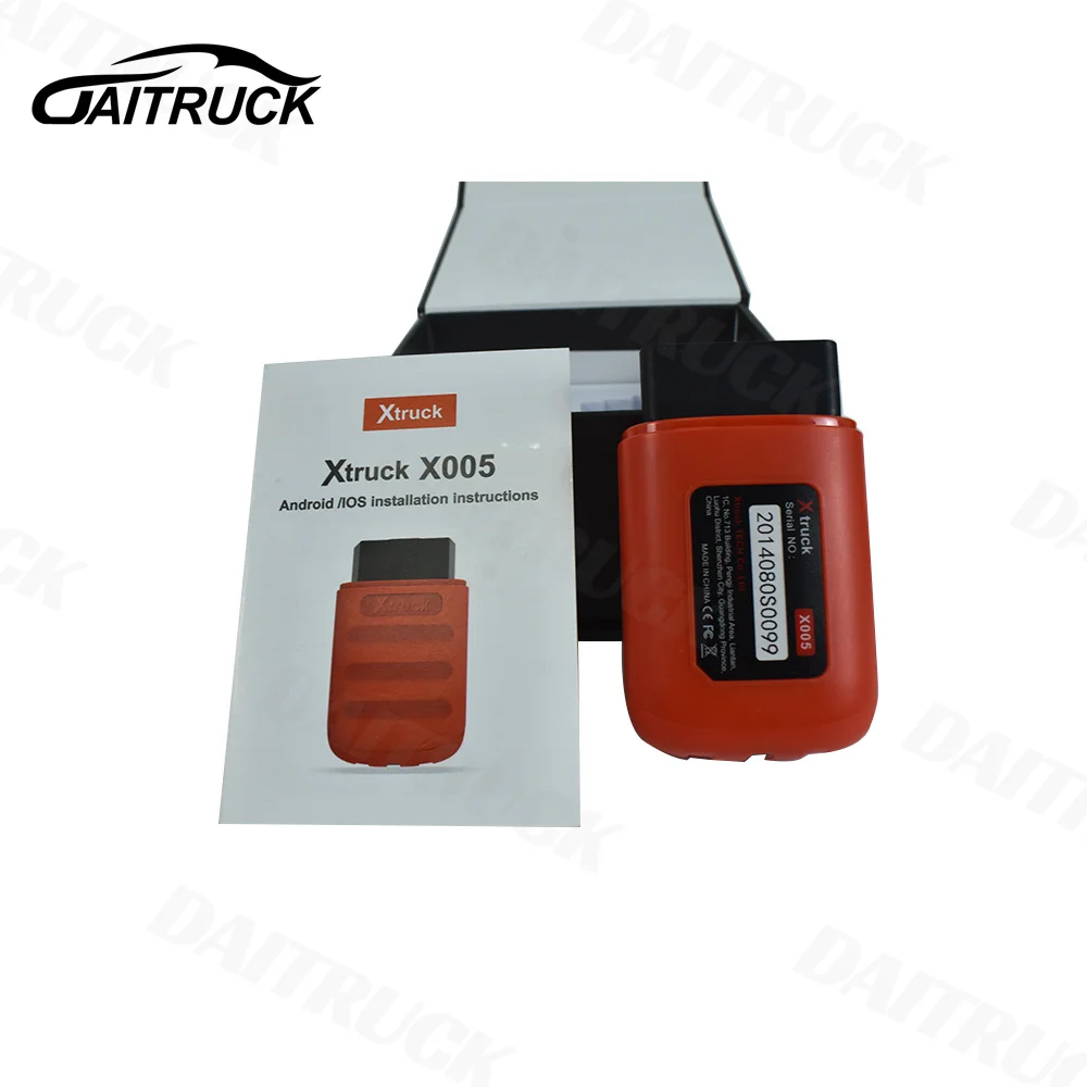 

Xtruck X005 Intelligent Diagnosis ECU Reading AND Flashing support