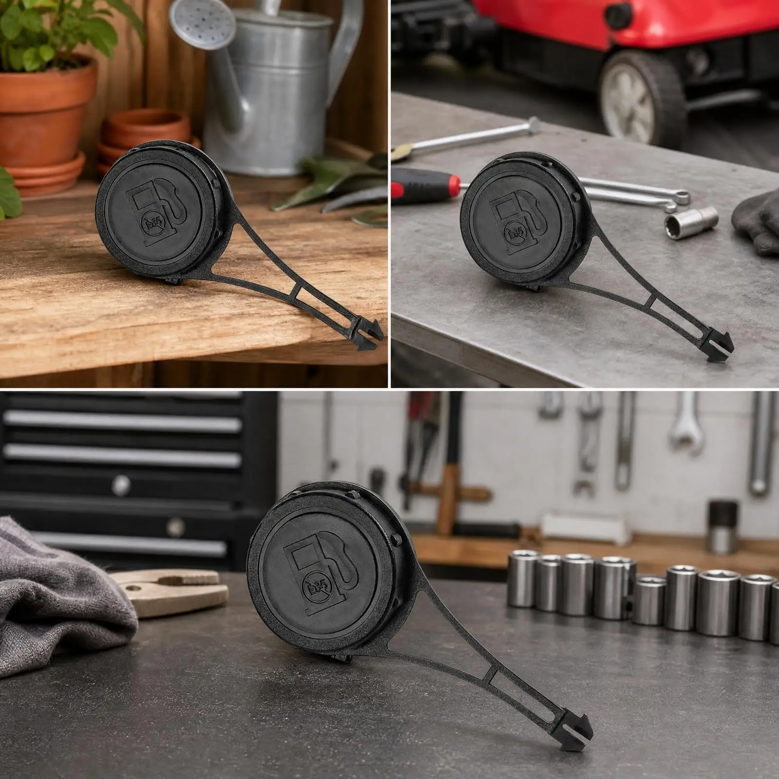 Lawn Mower Gas Cap Replacement for B&S 625E 675EX Engines Compatible with 799684 and 799585 Universal Garden Equipment