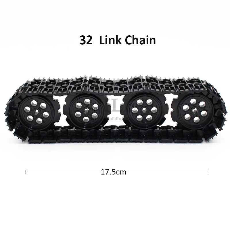 Moc blocos de construção peças técnicas 3711 57519 57518 tanque de alta tecnologia corrente pista link partículas monta tijolos diy brinquedos do miúdo