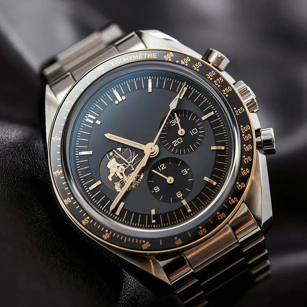 أحدث طراز لعام 2025 ساعة رجالية فاخرة على الموضة محدودة ساعة ميكانيكية أوتوماتيكية بالكامل متعددة الوظائف ومتعددة الاستخدامات للنساء