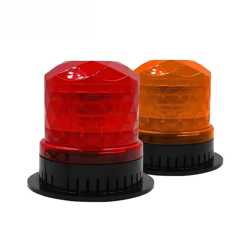 SF-901 Orange Strobe Red Zone Waterproof Hazard Warning Light for Forklift Loader AGV and Excavator view 4